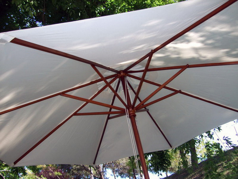 0011 sombrilla octogonal madera tela (crudo 4u. otro tono 2u.) 275xo350 tot.6u